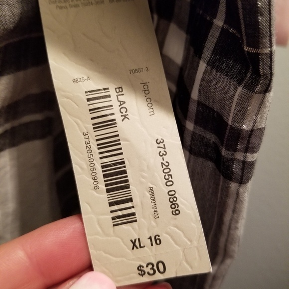 ARIZONA button down shirt NWT - Picture 2 of 5